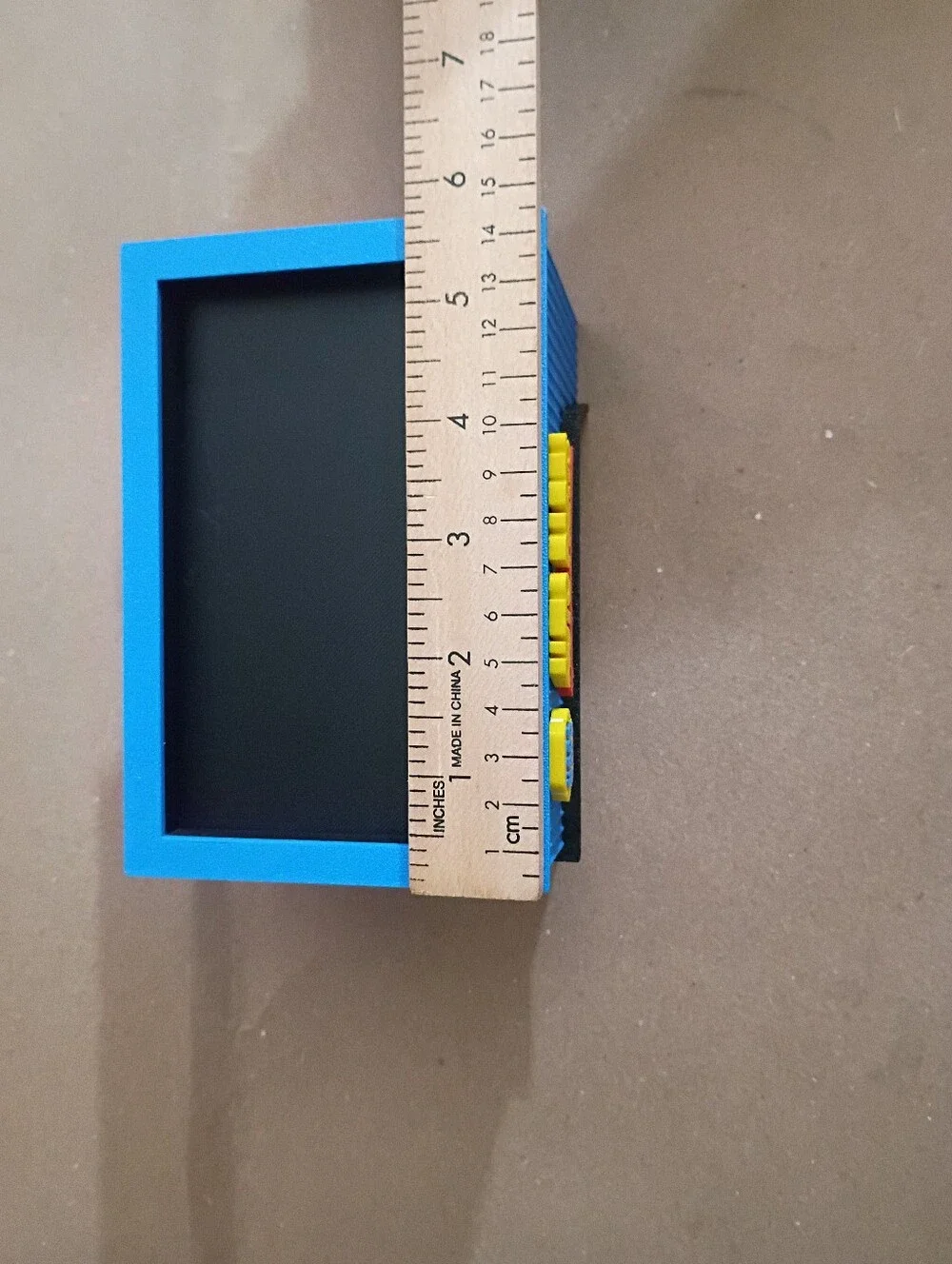 Auto Parts Blue Diorama Building